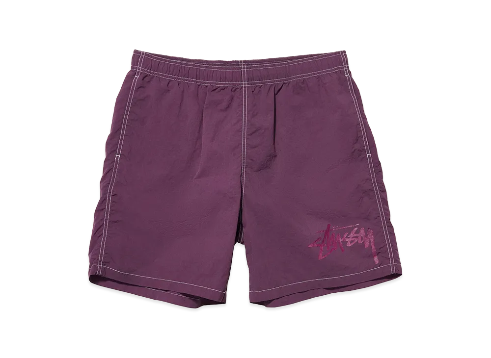 OUR LEGACY Work Shop x Stussy Workshop Watershort "Magenta OD Black"
