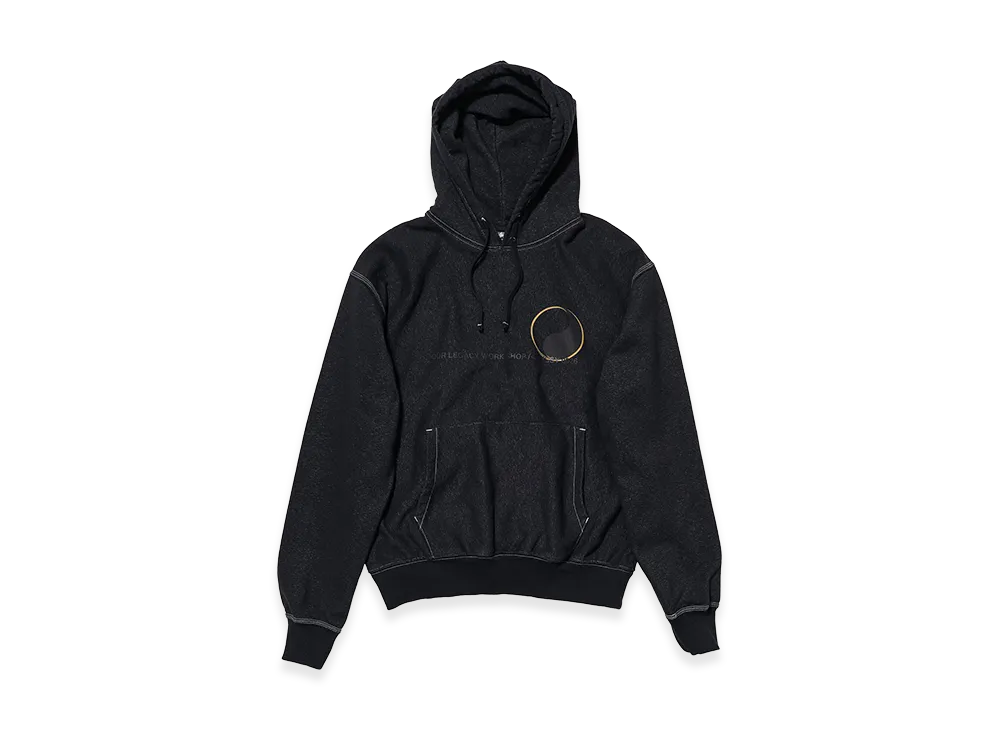OUR LEGACY Work Shop x Stussy OL Drop Shadow Hood "Ash Heather OD Black"