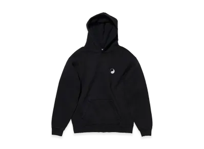 OUR LEGACY Work Shop x Stussy OL Yin Yang Pig. Dyed Hood "Overdyed Black"