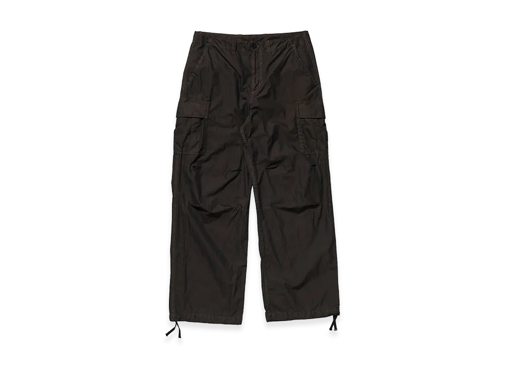OUR LEGACY Work Shop x Stussy Work Shop Cargo "Soot Black Solaro"