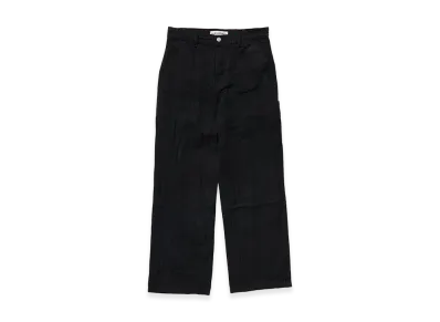 OUR LEGACY Work Shop x Stussy Work Trouser "Black Overdye Nettle Canvas"