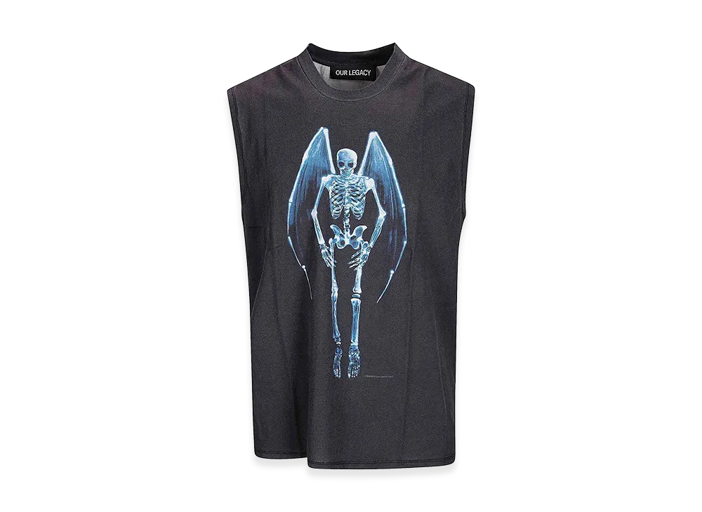 OUR LEGACY Breathe Tank "Black"