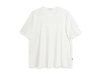 OUR LEGACY S/S Plain Crewneck Cotton T-Shirt "White"