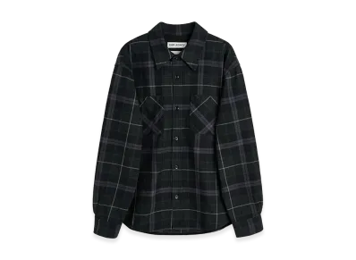 OUR LEGACY Whoppin Shirt "Raven Check Ranch Cotton"