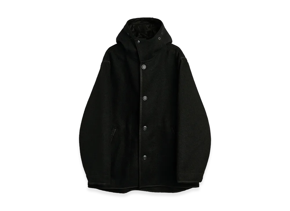 OUR LEGACY Liner Jacket "Black Stamped Wool"