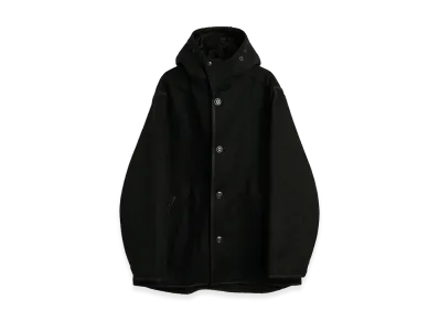 OUR LEGACY Liner Jacket "Black Stamped Wool"