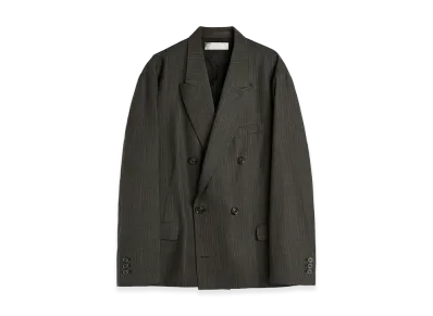 OUR LEGACY Halt Blazer "Phase Stripe Motion Woolcot"