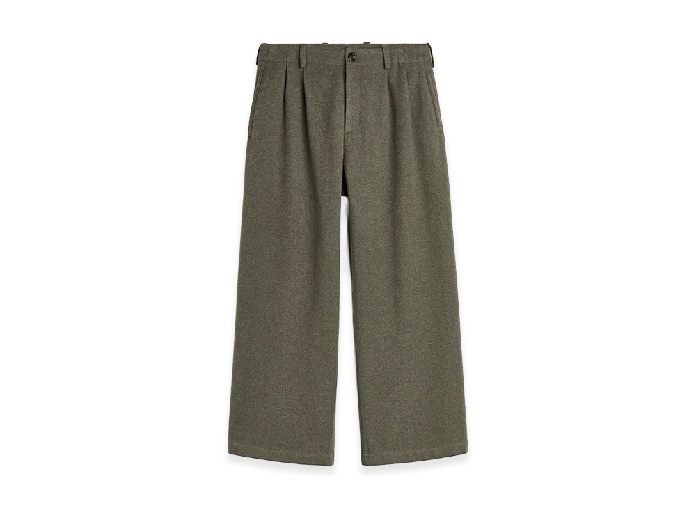 OUR LEGACY Bridge Chino "Night Pine Fishbone Bound Wool"