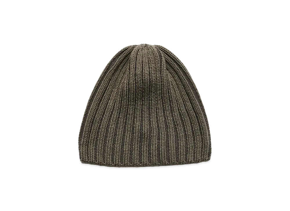 OUR LEGACY Boston Beanie "Sage Stripe Dry Merino Wool"
