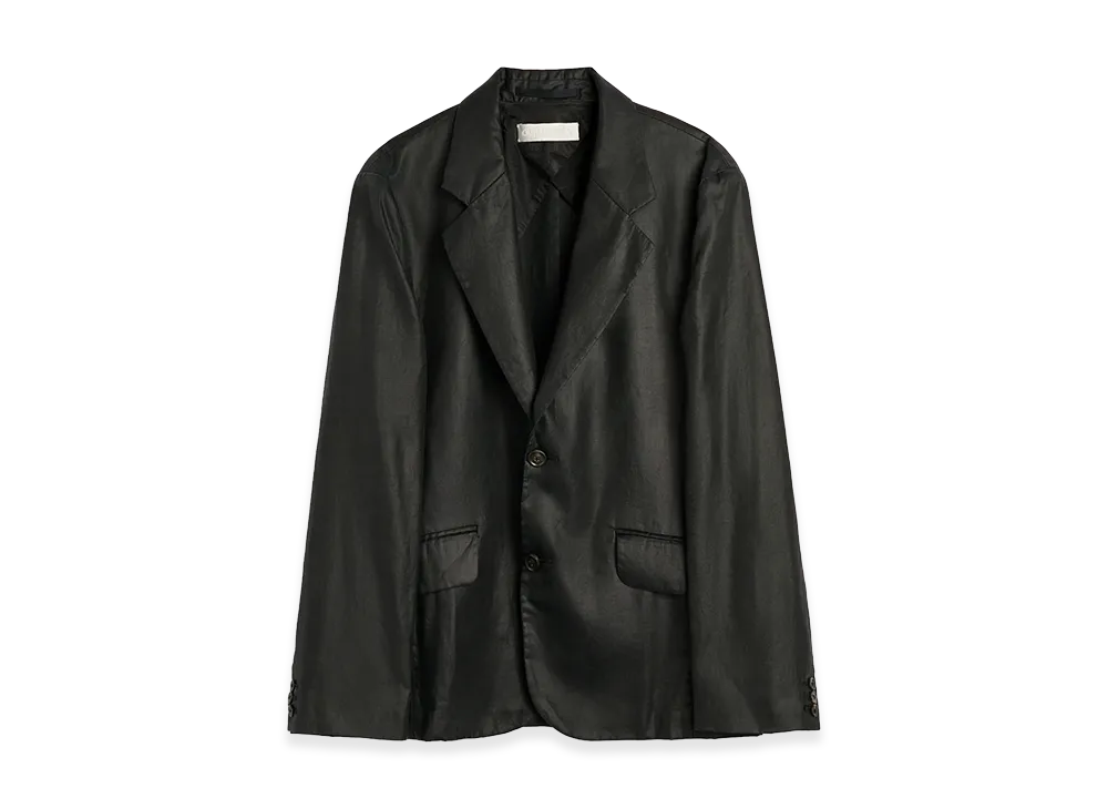OUR LEGACY Classic Blazer "Lacquer Black Mirror Tencel"