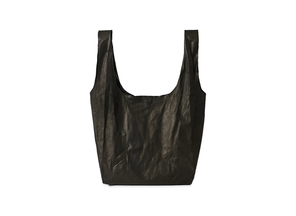 OUR LEGACY Grocery Bag "Matte Black Origami Cowhide"