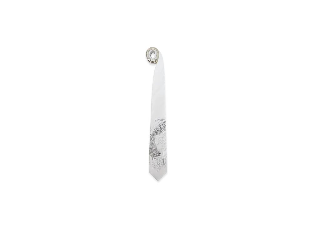 OUR LEGACY Tie "Sprouting Ocean Print"