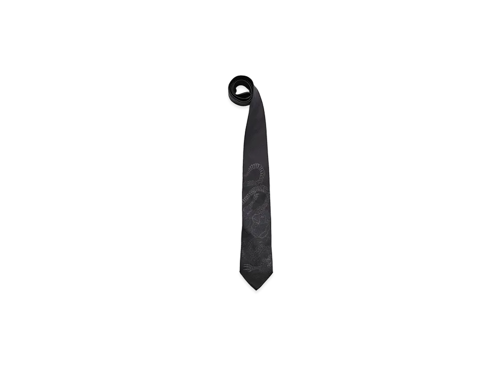 OUR LEGACY Tie "Blooming Wyvern Print"