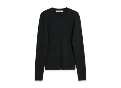 OUR LEGACY Compact Roundneck "Black Rustic Merino"