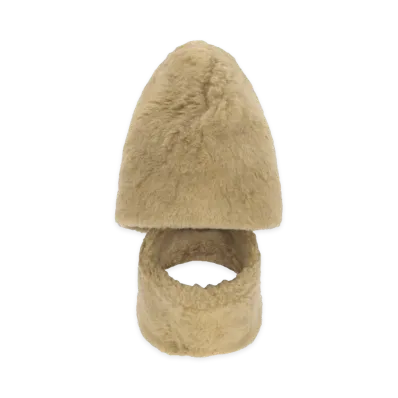 OUR LEGACY Women's Snood Hats "Dusty Natural"