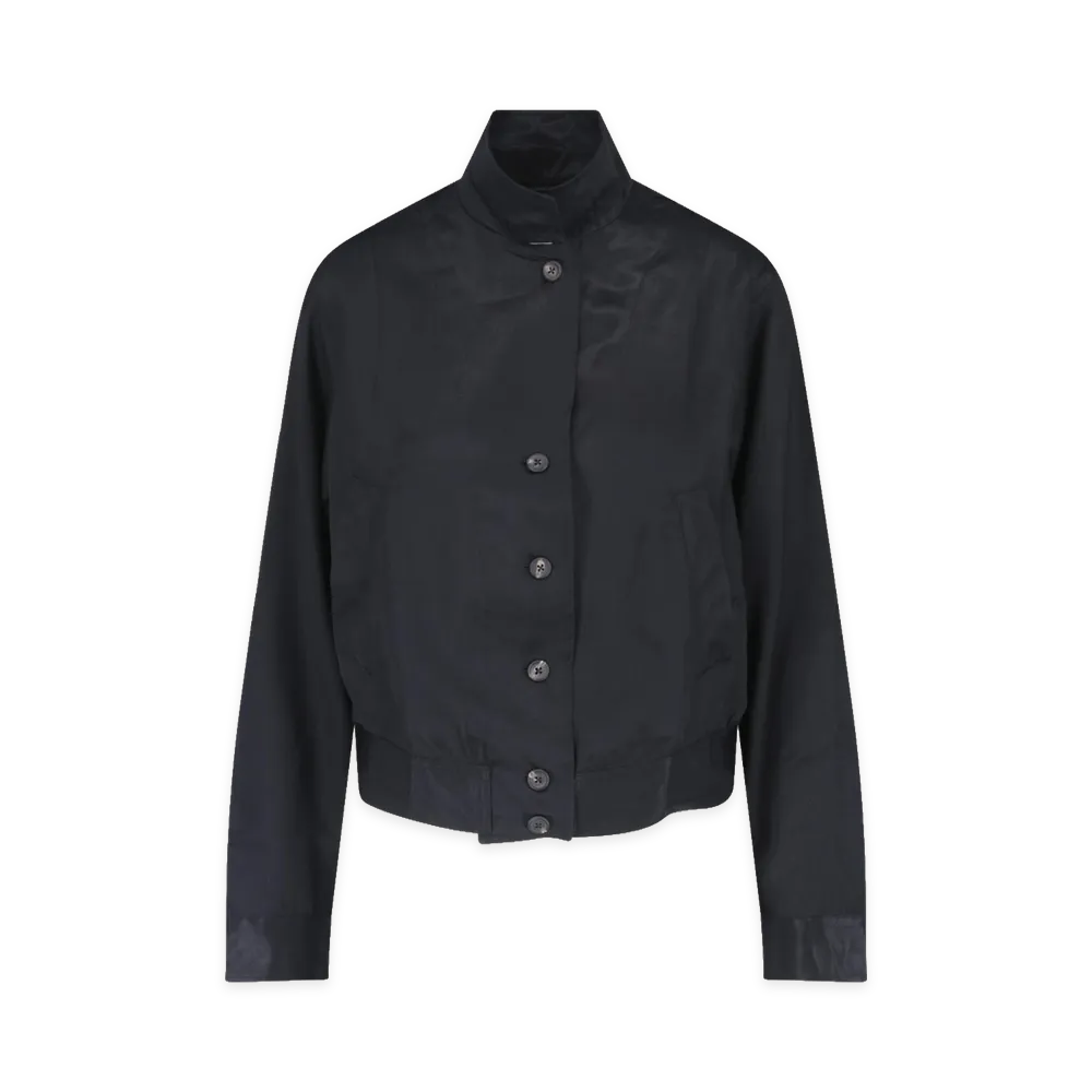 OUR LEGACY Women's Tuxedo Bomber Jackets "Fresh Black"