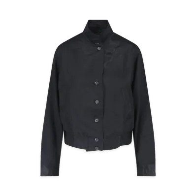 OUR LEGACY Women's Tuxedo Bomber Jackets "Fresh Black"
