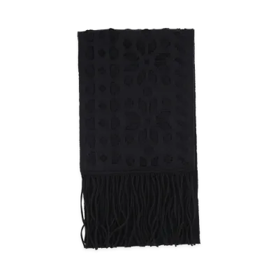 OUR LEGACY Tore Scarfs "Cut Fairisle Ink Band Jersey"