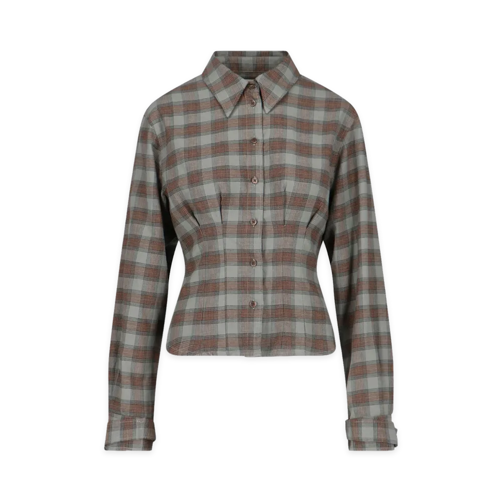 OUR LEGACY Women's Envelop Shirt "Multicolor"