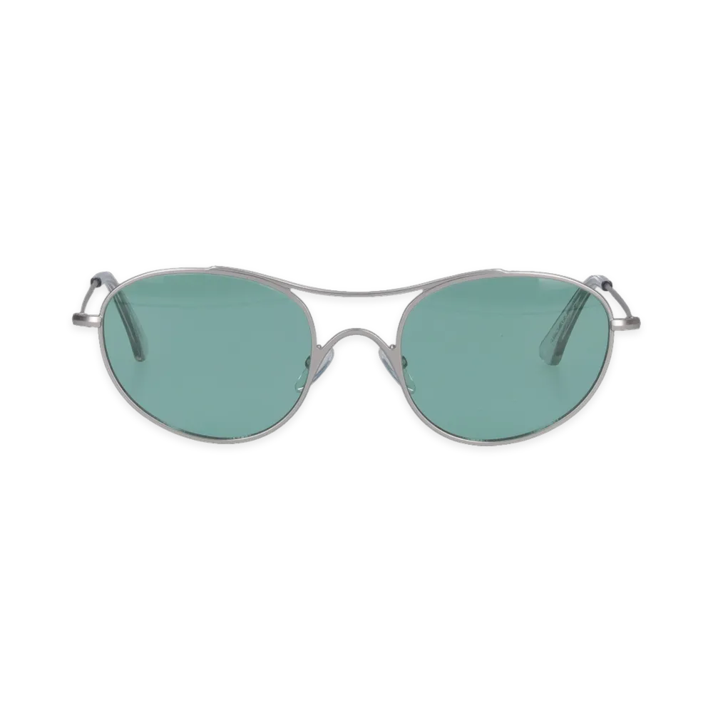 OUR LEGACY Sunglasses Zwan "Matte Silver"