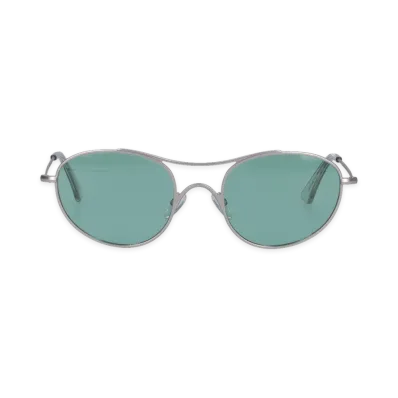 OUR LEGACY Sunglasses Zwan "Matte Silver"