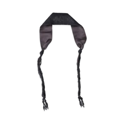 OUR LEGACY Twisted Tie "Onyx Bloom Fleura Lace"
