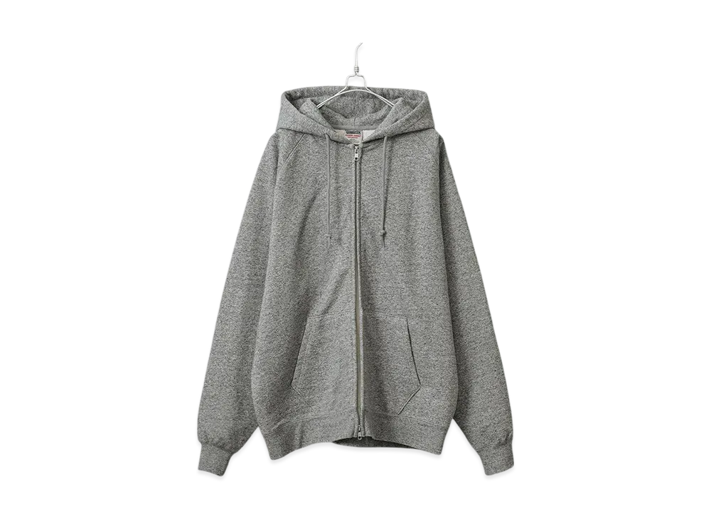 ONEITA Power Sweat Zip Up Hoodie "H.Gray"