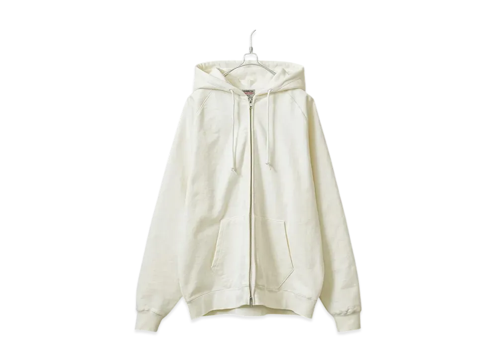 ONEITA Power Sweat Zip Up Hoodie "Off White"