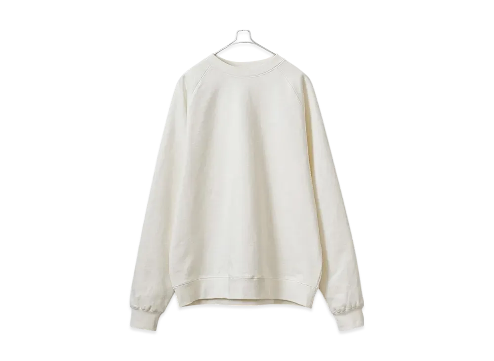 ONEITA Power Sweat Crew Neck Sweatshirt "Off White"