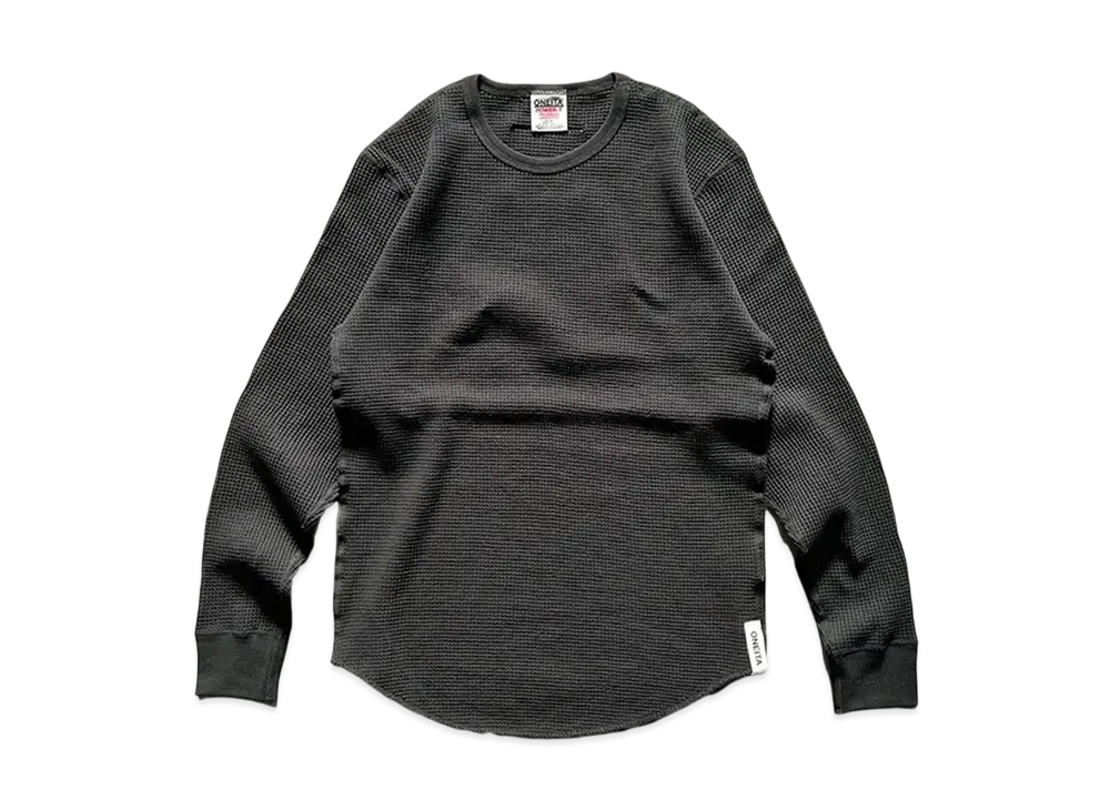 ONEITA Heavy Weight Thermal L/S "Black"