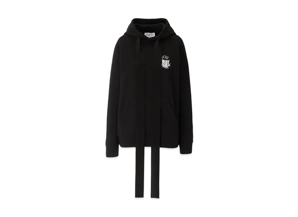 PATOU x Onitsuka Tiger Sweat Hoodie "Black"