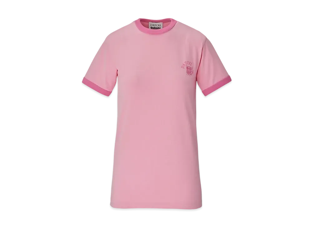 PATOU x Onitsuka Tiger T-Shirt "Light Pink"