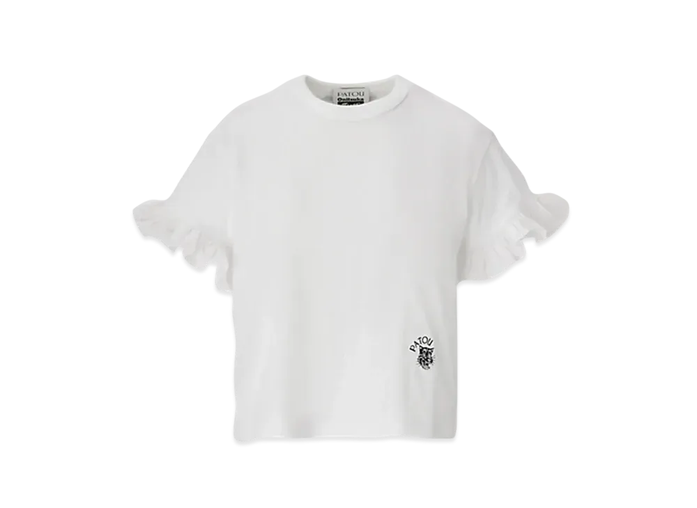 PATOU x Onitsuka Tiger Women's T-Shirt "White"