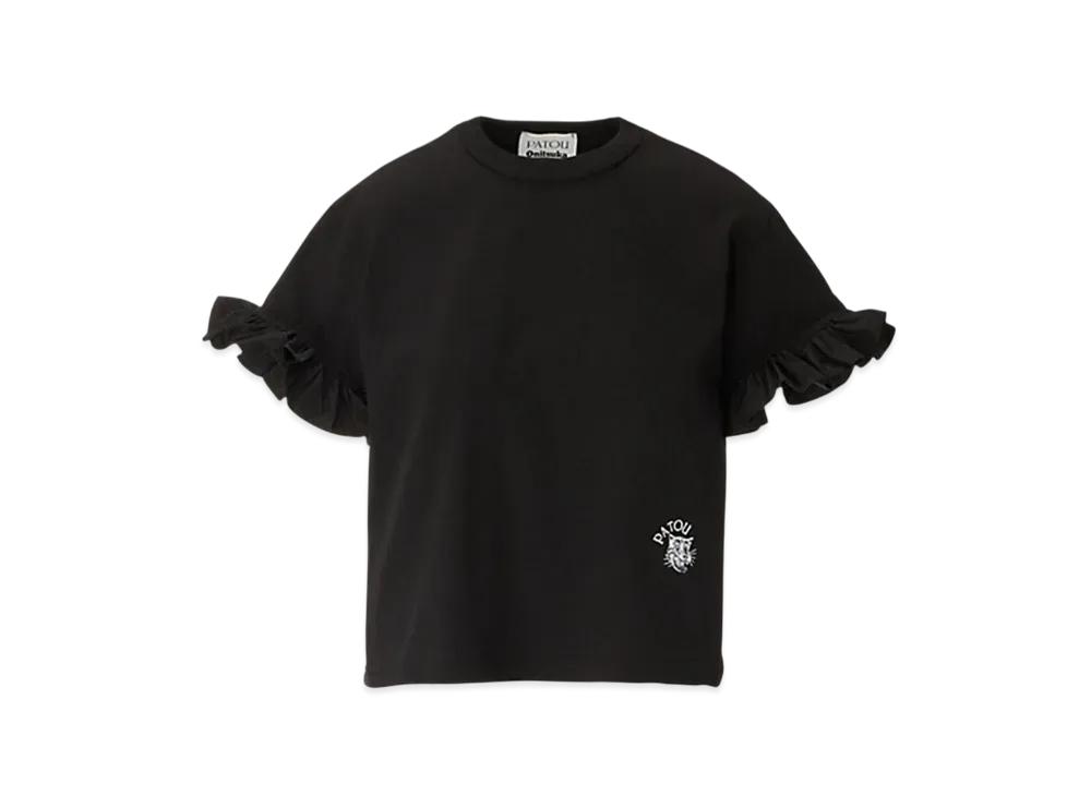 PATOU x Onitsuka Tiger Women's T-Shirt "Black"