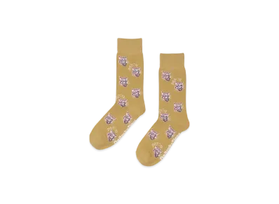 PATOU x Onitsuka Tiger Middle Socks "Beige"