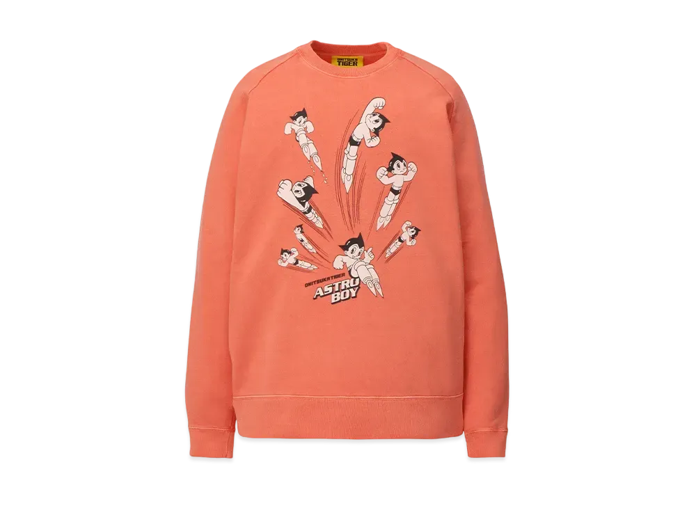 Onitsuka Tiger x Astroboy Washed Sweat Top "Red"