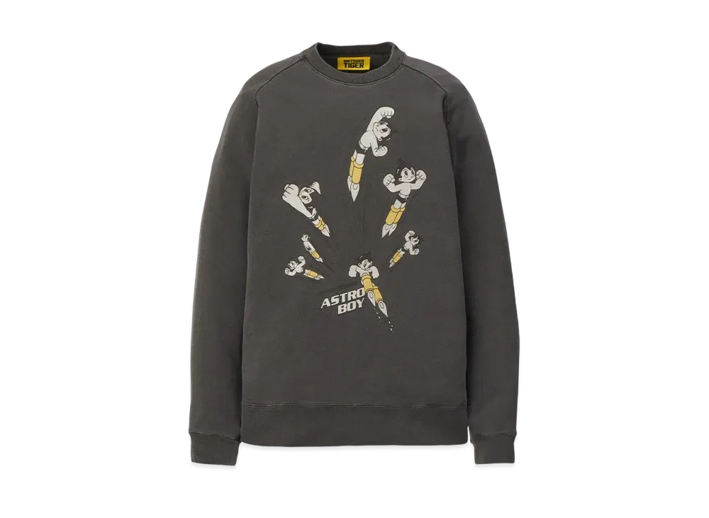 Onitsuka Tiger x Astroboy Washed Sweat Top "Black"