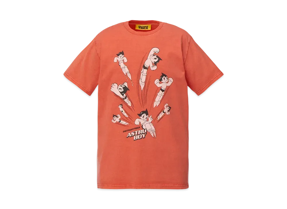 Onitsuka Tiger x Astroboy Washed Graphic Tee "Red"