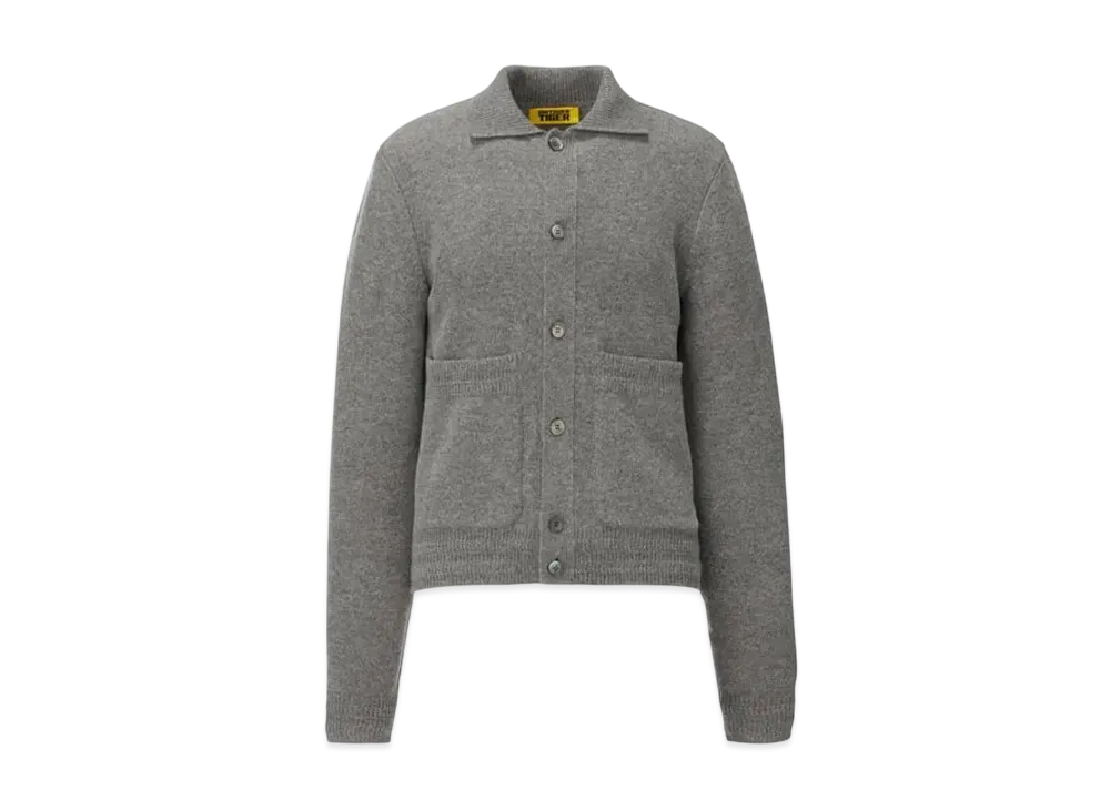 Onitsuka Tiger DENIVITA Men's Knit Cardigan "Grey"