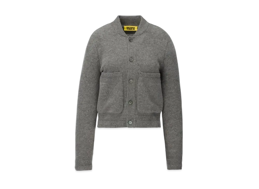 Onitsuka Tiger DENIVITA Women's Knit Cardigan "Grey"
