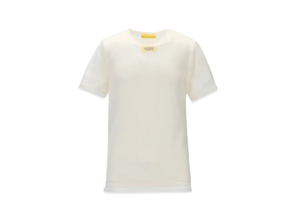 Onitsuka Tiger DENIVITA Men's Double Tee "White/Yellow"