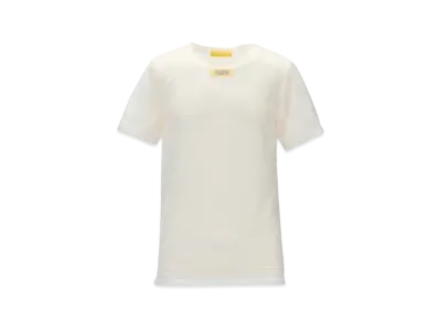 Onitsuka Tiger DENIVITA Men's Double Tee "White/Yellow"