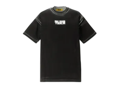 Onitsuka Tiger DENIVITA Unisex Printed Tee "Heather Grey/Black"