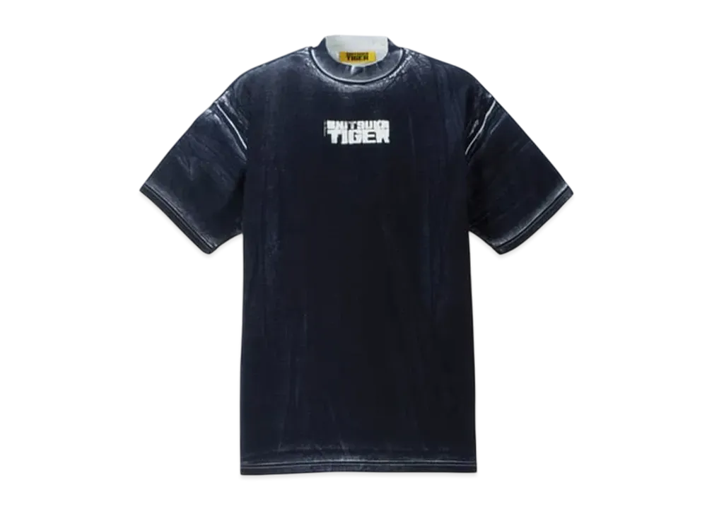 Onitsuka Tiger DENIVITA Unisex Printed Tee "White/Navy"