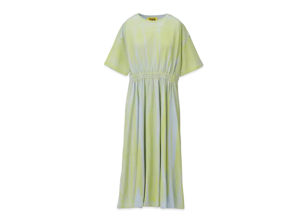 Onitsuka Tiger DENIVITA Women's Printed Dress "Pale Blue/Yellow"