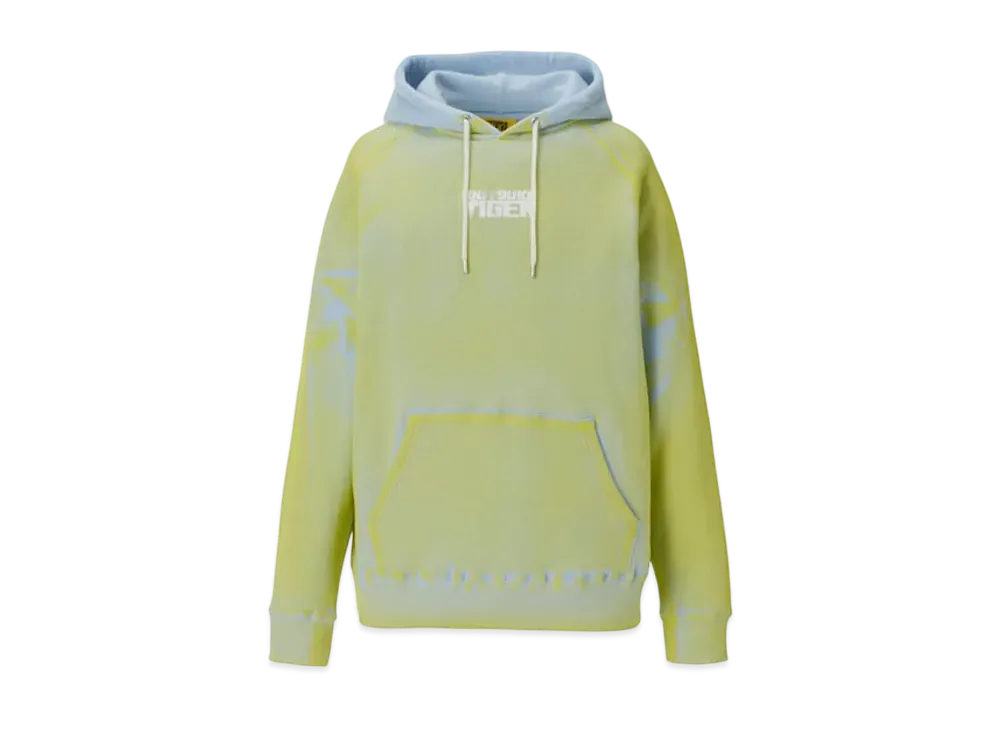 Onitsuka Tiger DENIVITA Unisex Printed Sweat Hoodie "Pale Blue/Yellow"