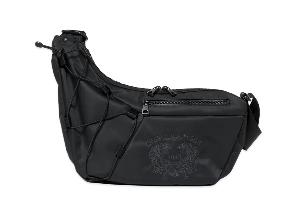 Onitsuka Tiger Messenger Bag "Black/Black"