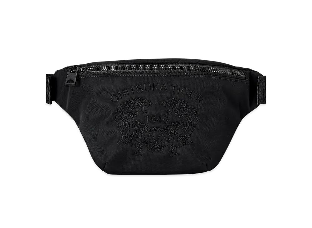 Onitsuka Tiger Waist Pouch "Black/Black"