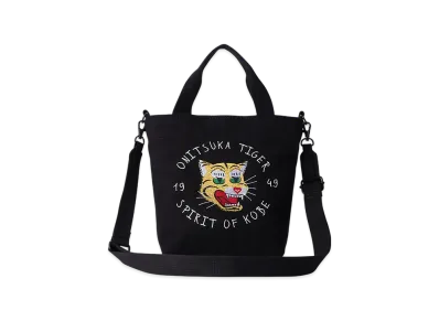 Onitsuka Tiger Small Canvas Bag "Black"
