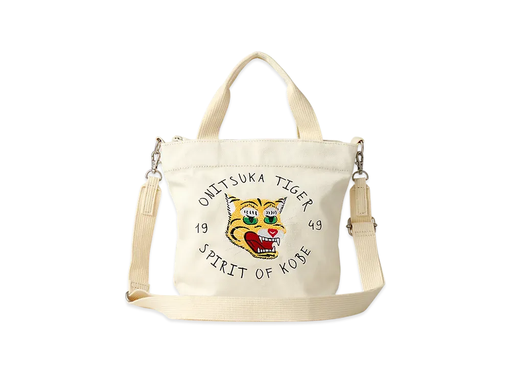 Onitsuka Tiger Small Canvas Bag "OffWhite"